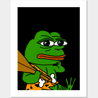 Caveman Pepe Posters and Art